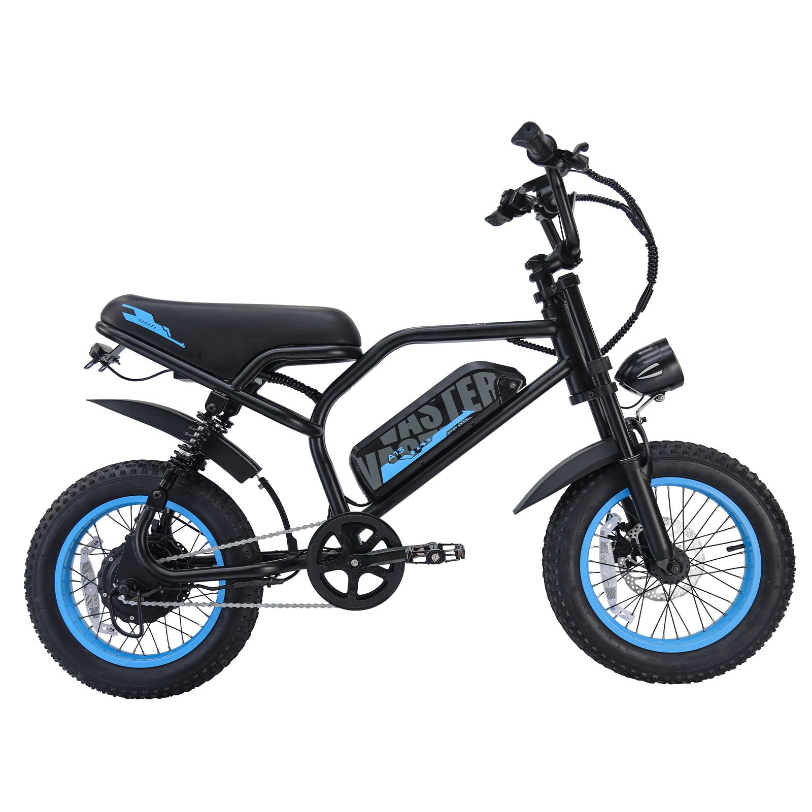 avdleu-a13-16-pouces-v-lo-lectrique-ado-bleu-fat-tire-250w image 1