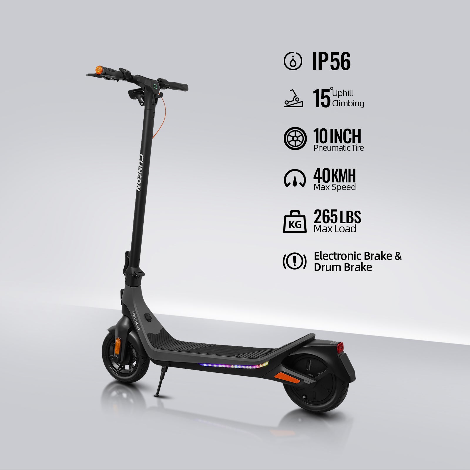 cunfon-rs300-trottinette-lectrique-500w-40-km-pliable image 2