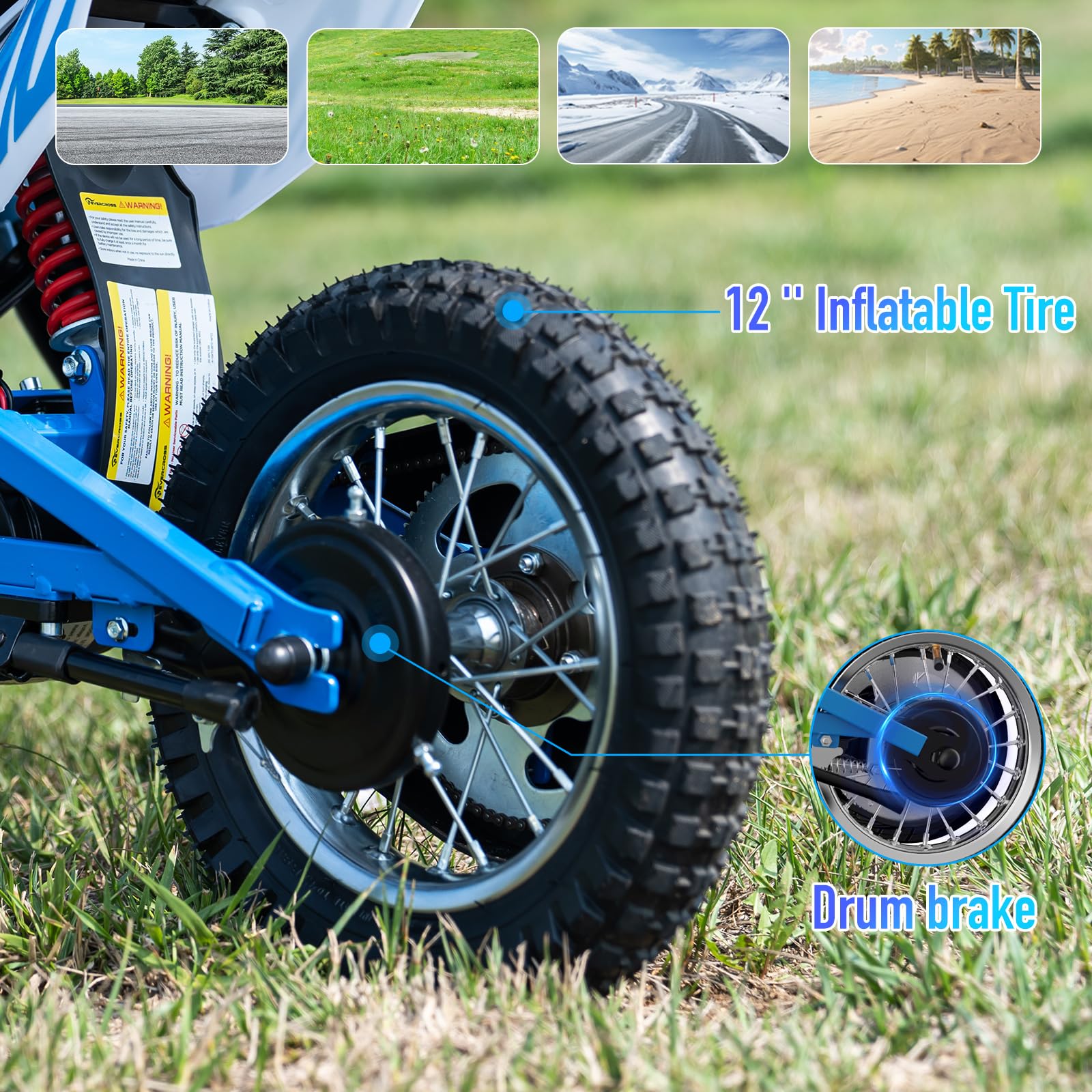 evercross-ev12m-pro-moto-lectrique-enfant-300w-bluetooth image 5