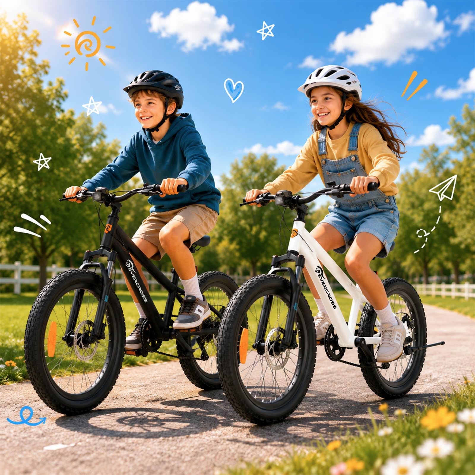 evercross-em5-v-lo-enfant-20-pouces-7-vitesses-120-160-cm image 7