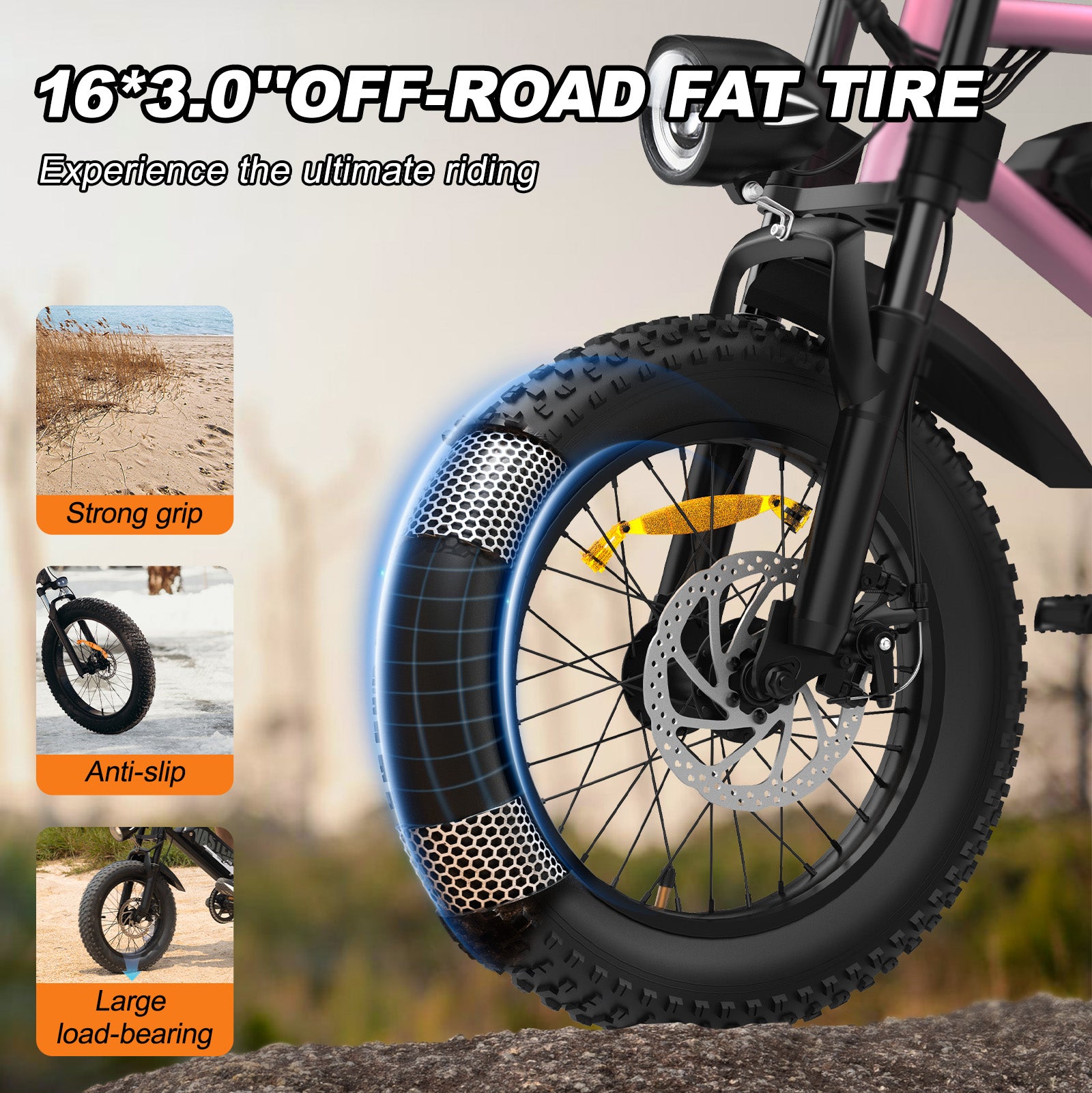 avdleu-a13-v-lo-lectrique-ado-16-pouces-fat-tire-rose image 6