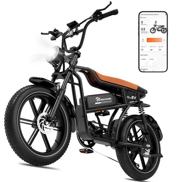 evercross-ek30-v-lo-lectrique-20-fatbike-48v-15ah-7-vitesses image 1