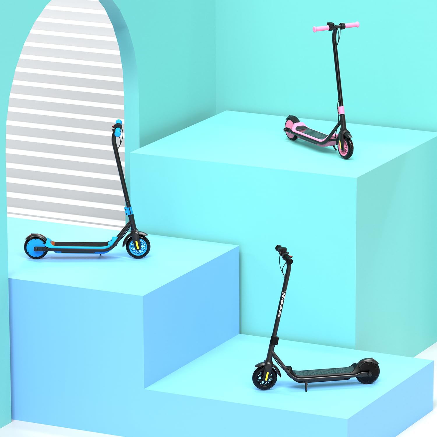 evercross-trottinette-lectrique-enfant-led-bluetooth-20-km image 7