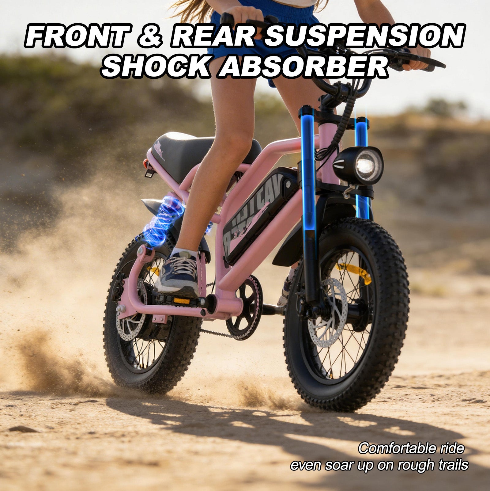 avdleu-a13-v-lo-lectrique-ado-16-pouces-fat-tire-rose image 5