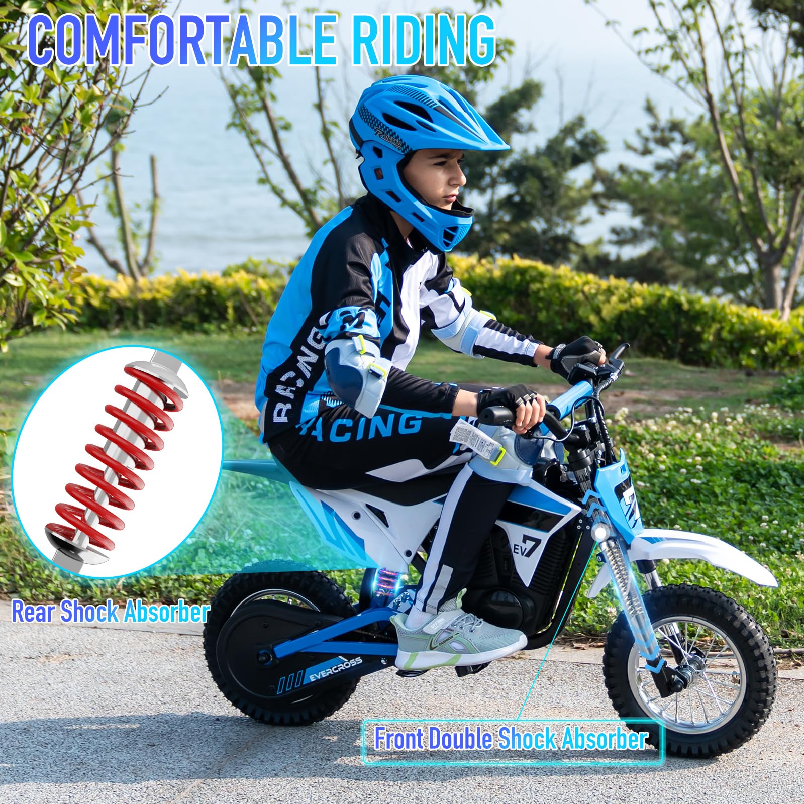 evercross-ev12m-pro-moto-lectrique-enfant-300w-bluetooth image 4