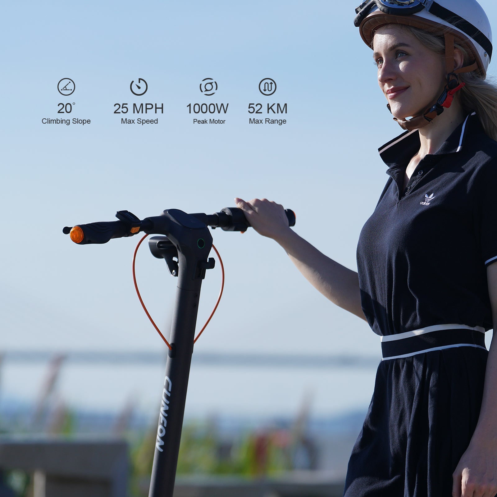 cunfon-rs500-trottinette-lectrique-suspension-avant-pneus-larges image 4