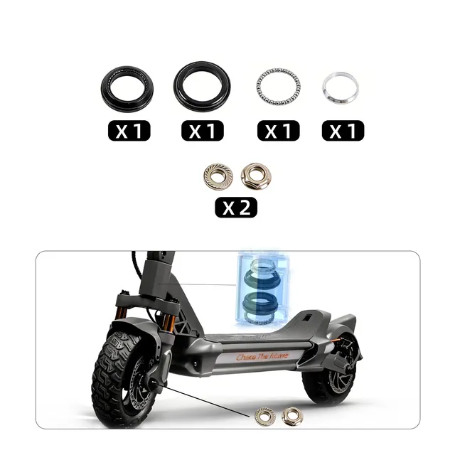 cunfon-rz800-kit-roulement-direction-trottinette image 1