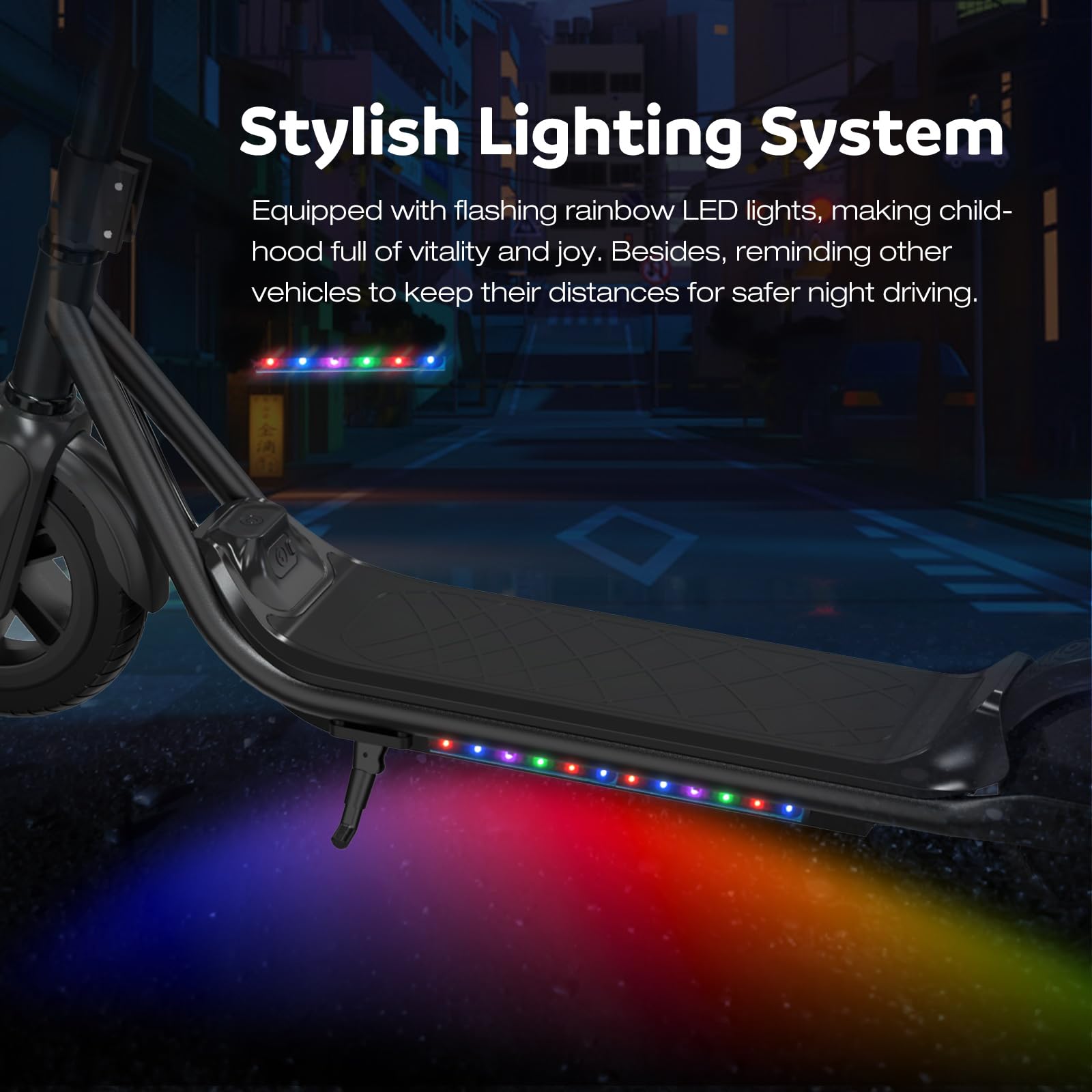 evercross-trottinette-lectrique-enfant-led-bluetooth-20-km image 6