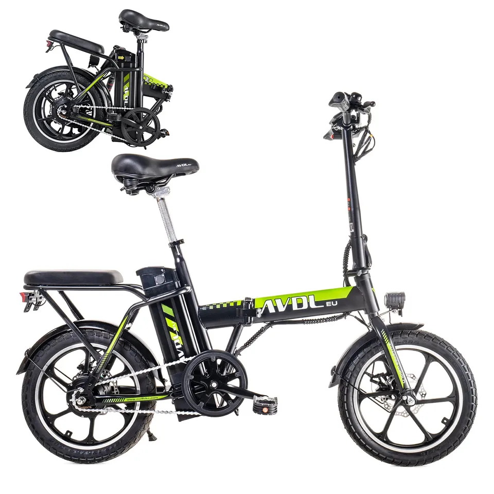 avdleu-a10-v-lo-lectrique-pliable-16-pouces-vert-250w image 1