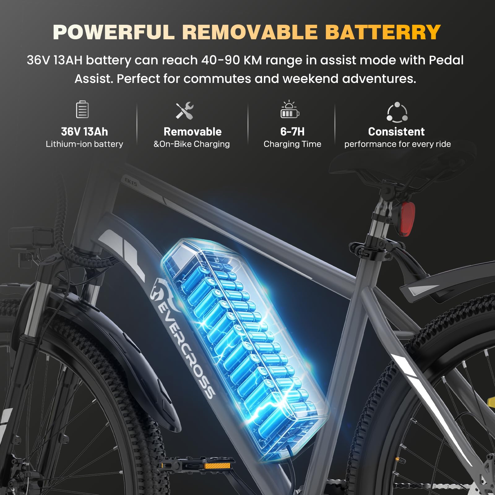 evercross-ek15-v-lo-lectrique-27-5-250w-36v-13ah-vtt-ville image 4