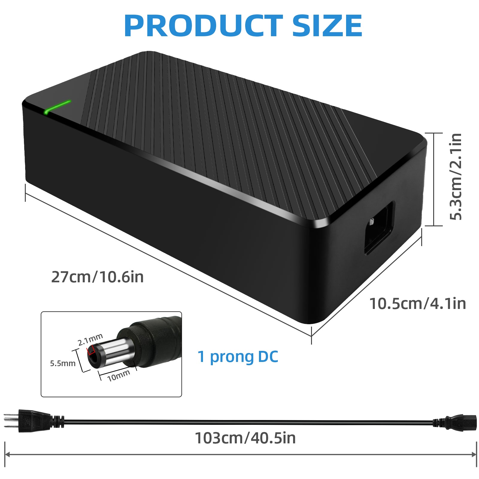 cunfon-batteries-chargeur-rapide-54-6v-6a-rz800-rz1000 image 5