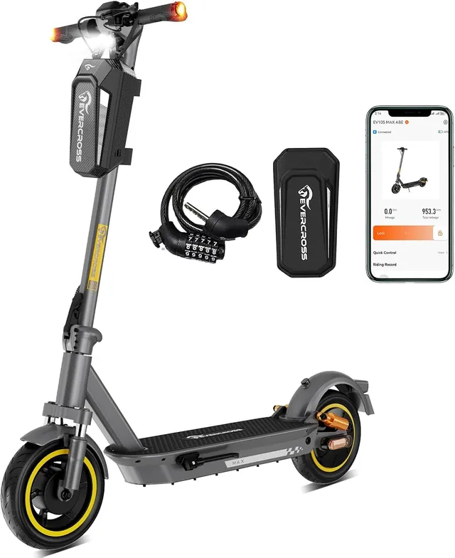 evercross-ev10s-max-trottinette-lectrique-500w-10-pliable image 1
