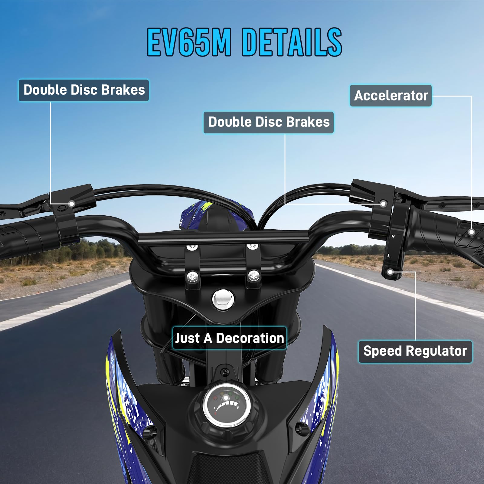 evercross-ev65m-moto-lectrique-enfant-500w-30-km-h image 6