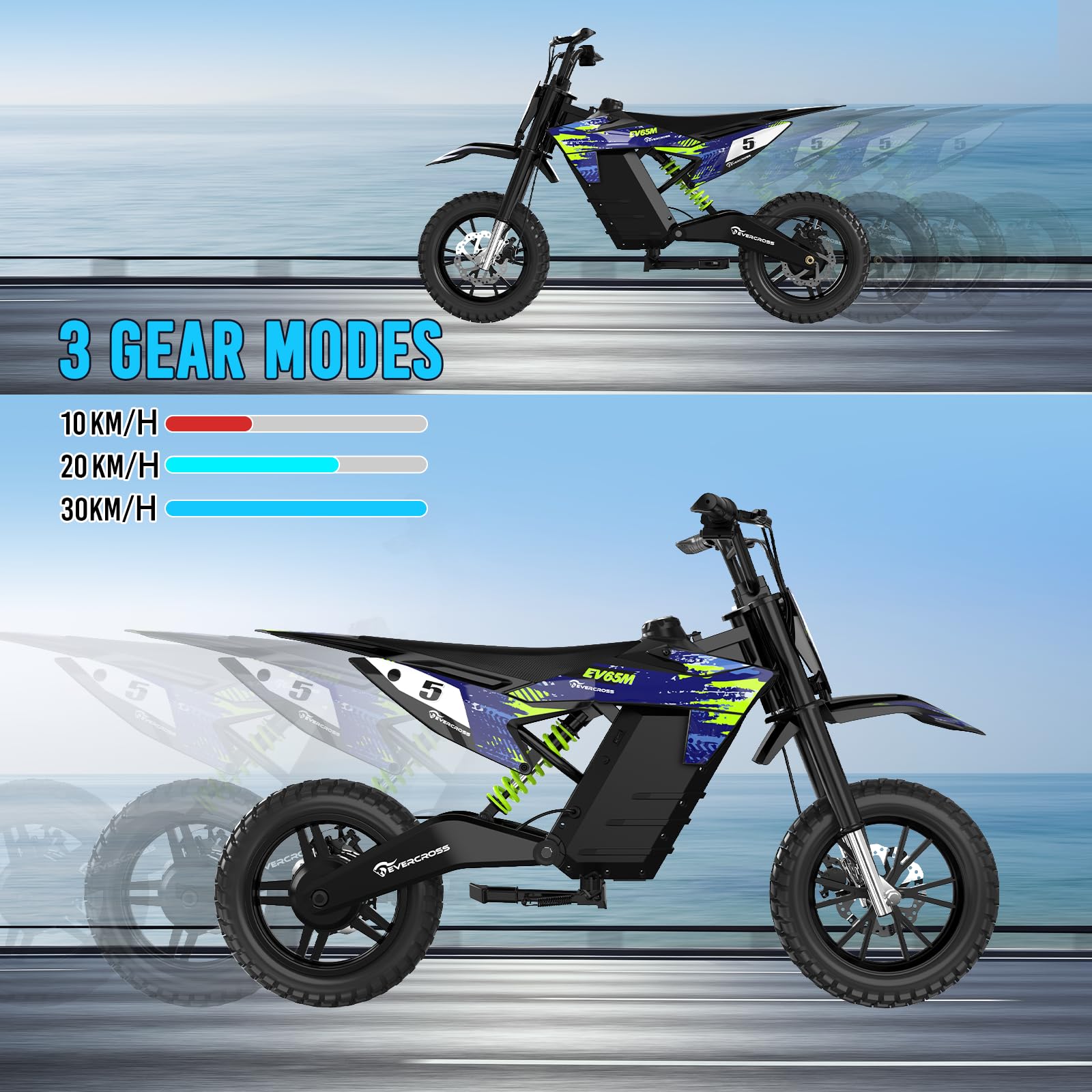 evercross-ev65m-moto-lectrique-enfant-500w-30-km-h image 5