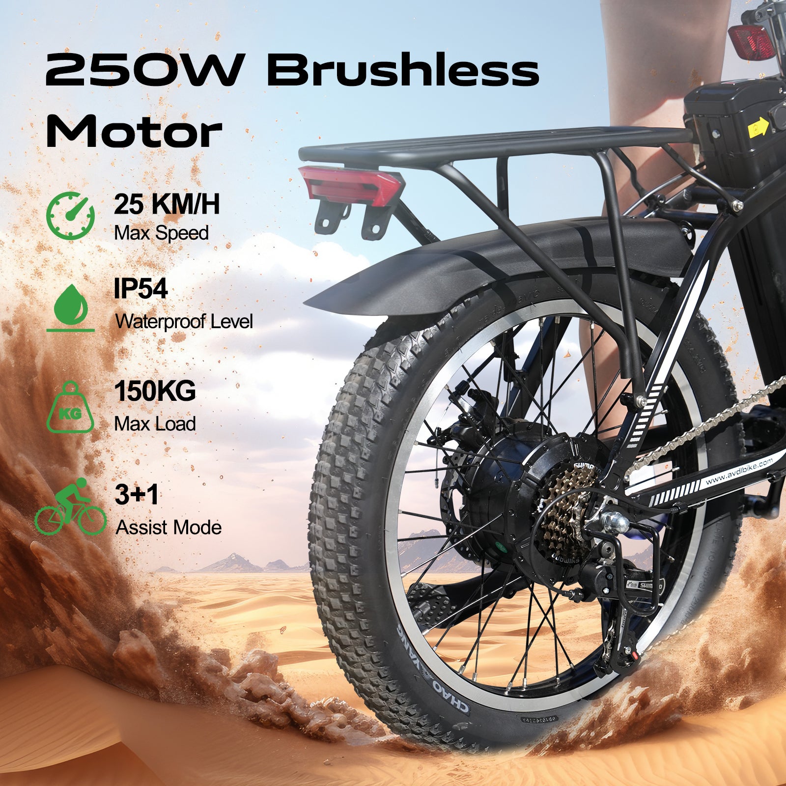 avdleu-a21s-20-pouces-v-lo-lectrique-pliant-fat-tire-460wh image 4