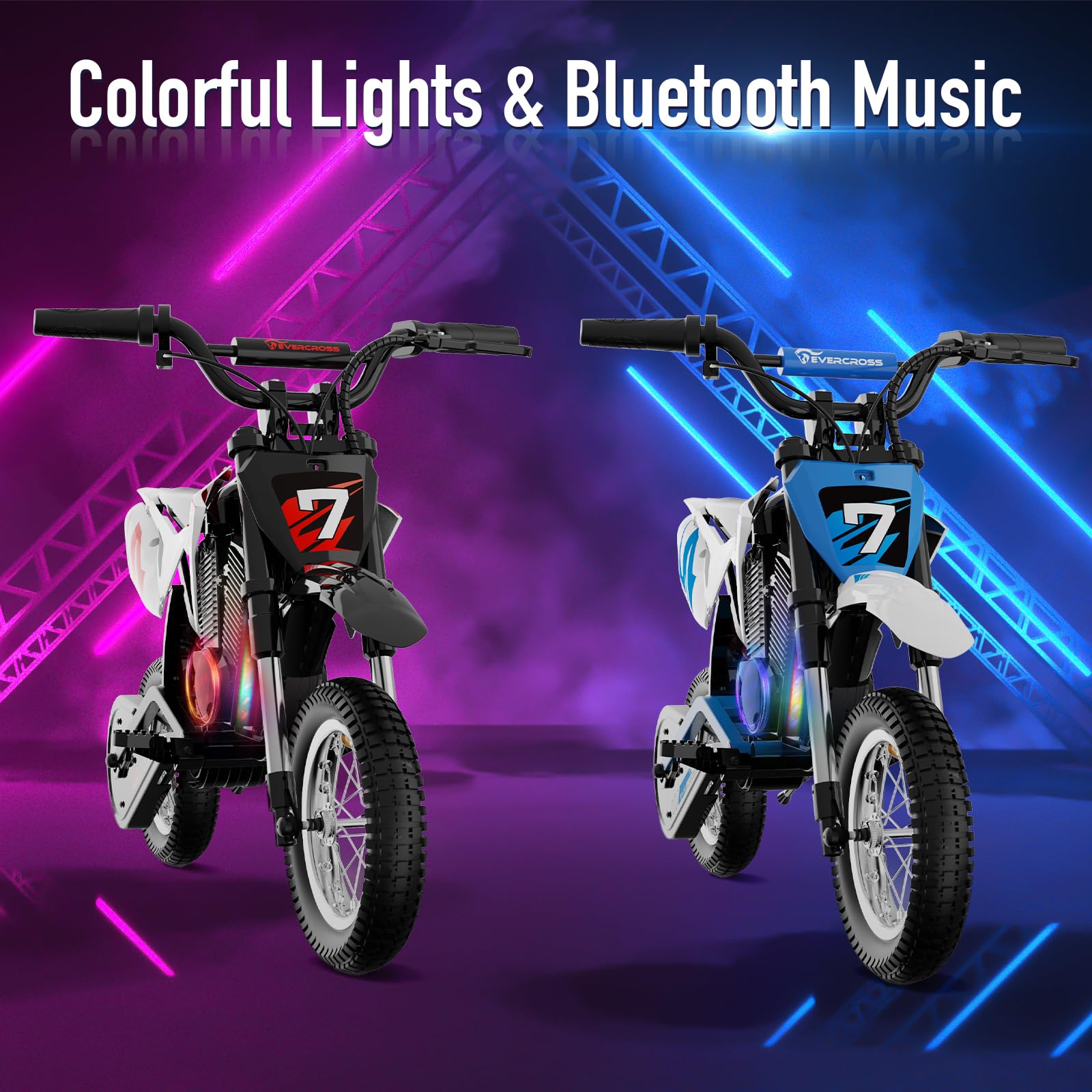 evercross-ev12m-pro-moto-lectrique-enfant-300w-bluetooth image 3