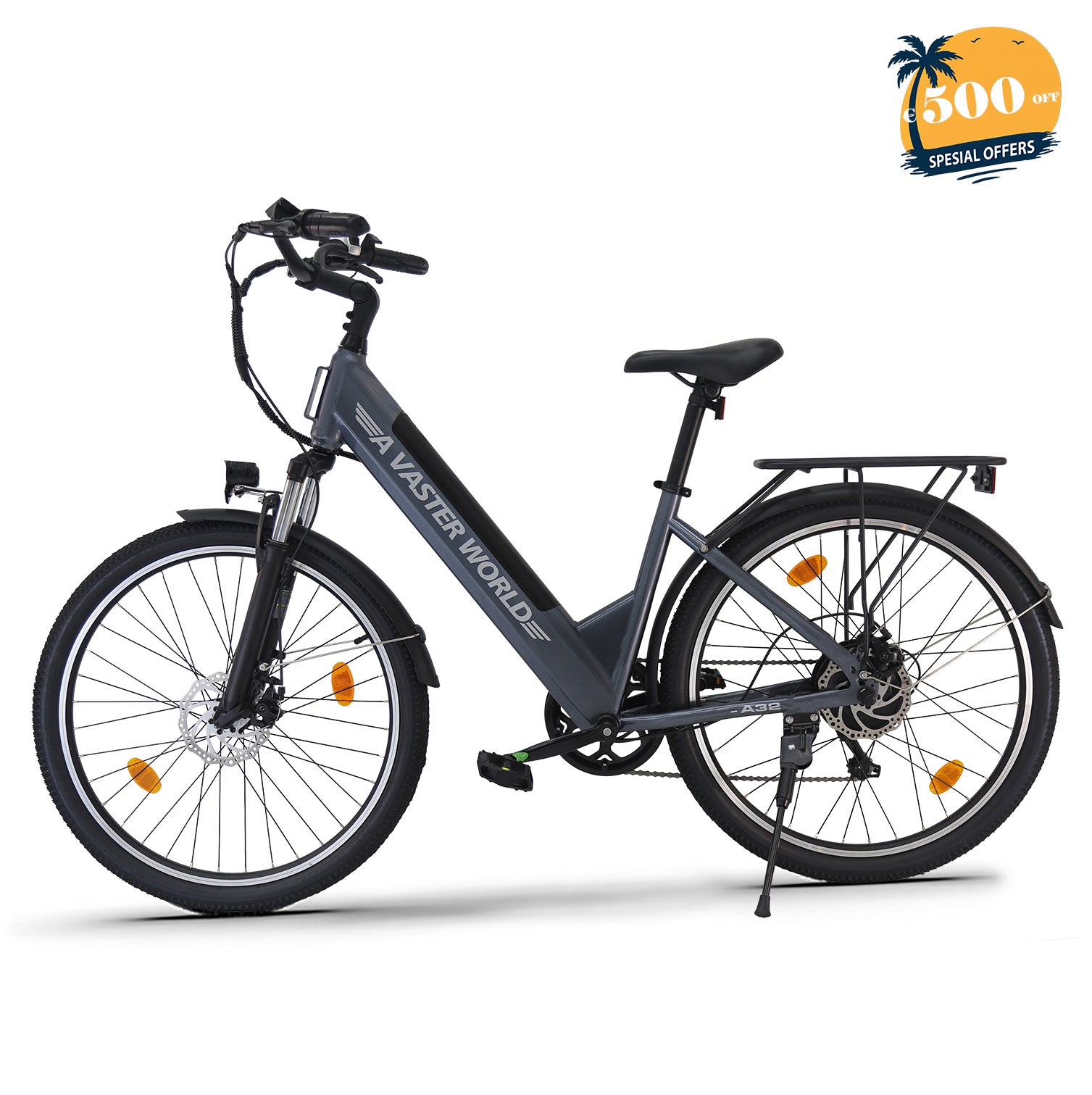 avdlbike-a32-v-lo-lectrique-ville-26-pouces-col-bas-48v image 1
