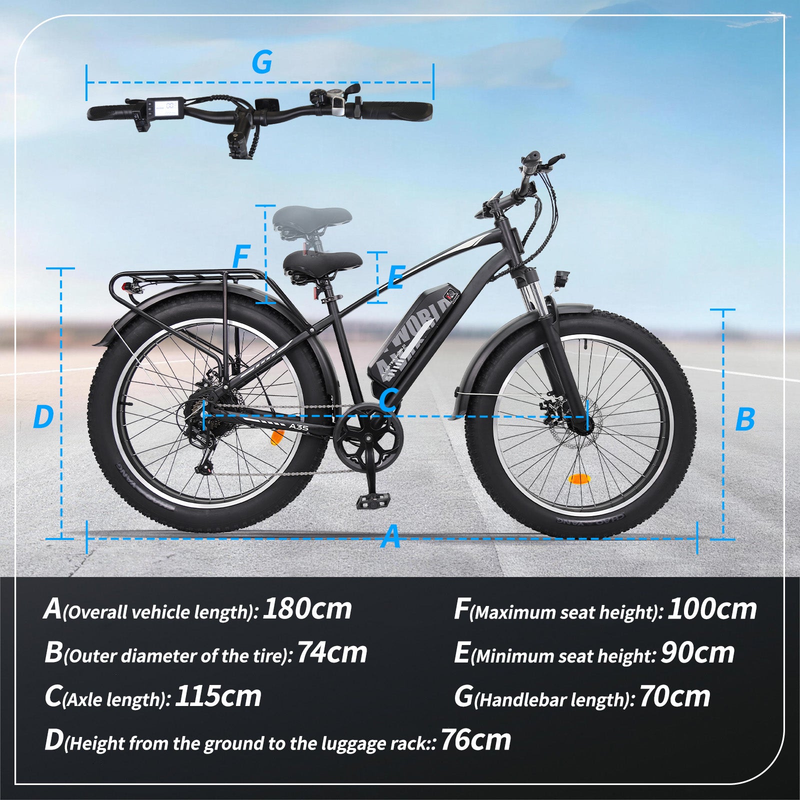 avdleu-a35-fat-bike-lectrique-26x4-pouces-noir-250w image 8