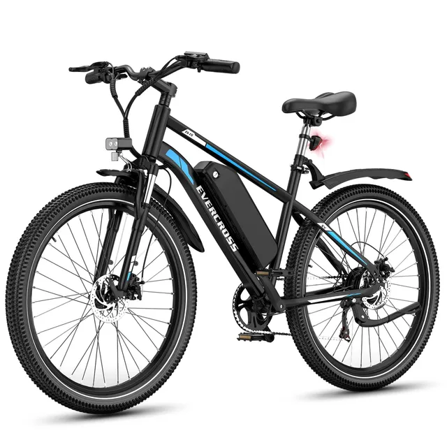 evercross-ek15-v-lo-lectrique-27-5-noir-bleu-250w-36v-13ah image 1